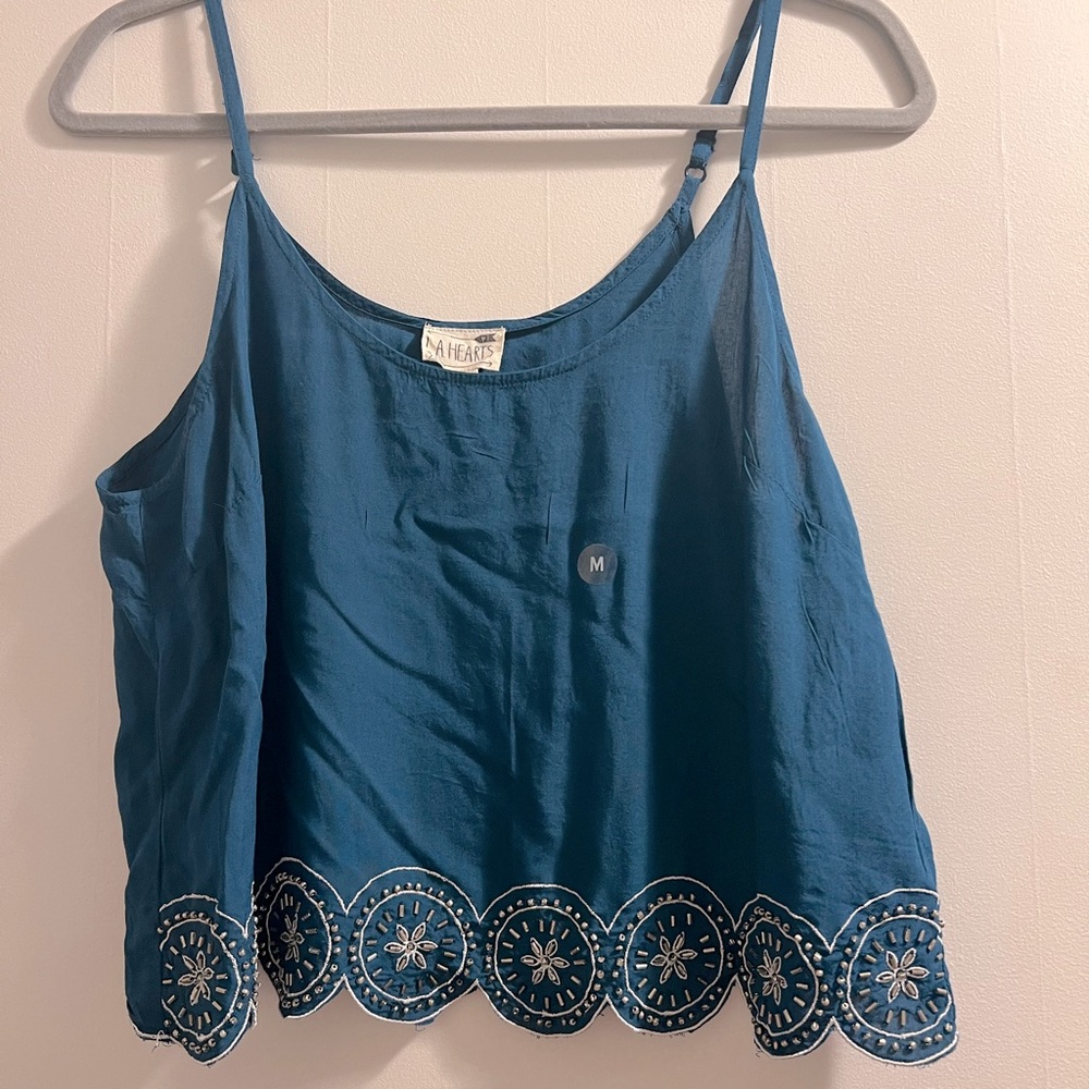 LA HEARTS Crop Top NWT